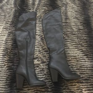 Steven by Steve Madden thigh high leather boots