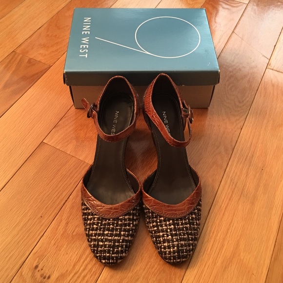 Nine West Shoes - Wedge Mary Jane heels