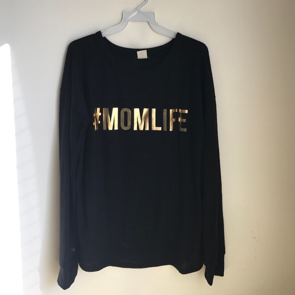 Mom Life Sweater Top