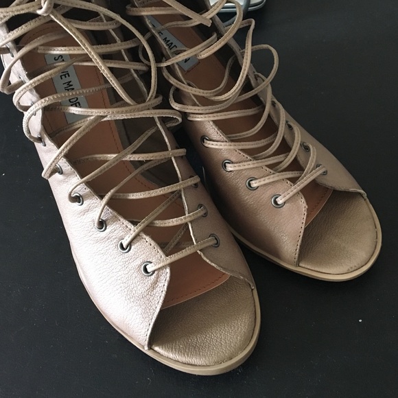 Steve Madden lace up heels