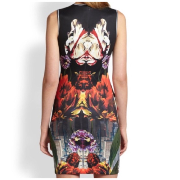 ❌SOLD❌ Clover Canyon Bodycon Scuba Art Deco Dress - Picture 2 of 4