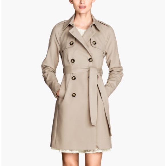 👻 1-DAY SALE 🆕 {H&M} • beige trench coat