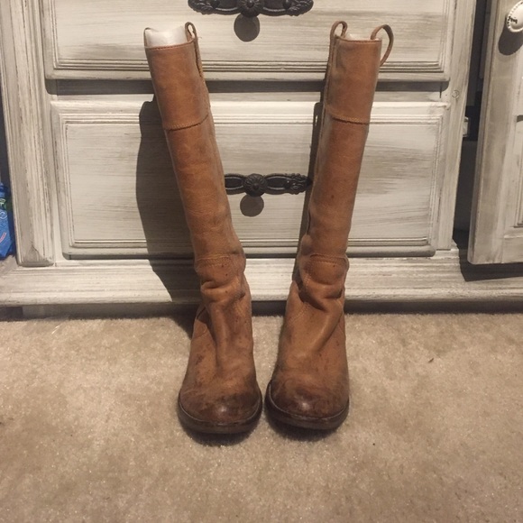 Tan Riding Boots