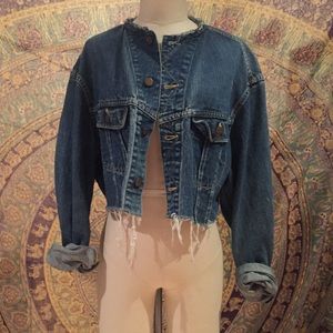 Cropped Jean Jacket
