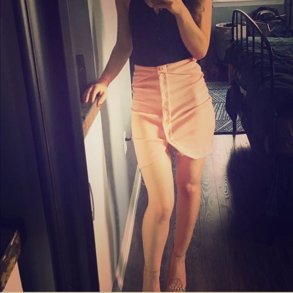 The Line By K Shia skirt Karla Deras peach XS
