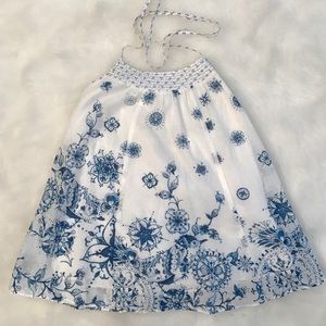 Boho flowy Rebecca Minkoff halter top Sz 0