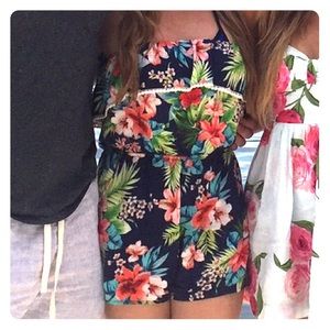 Floral romper