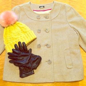 J. Crew Cropped Coat