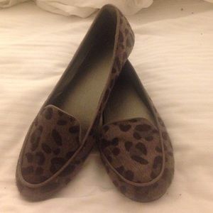 Leopard print loafers by Gap