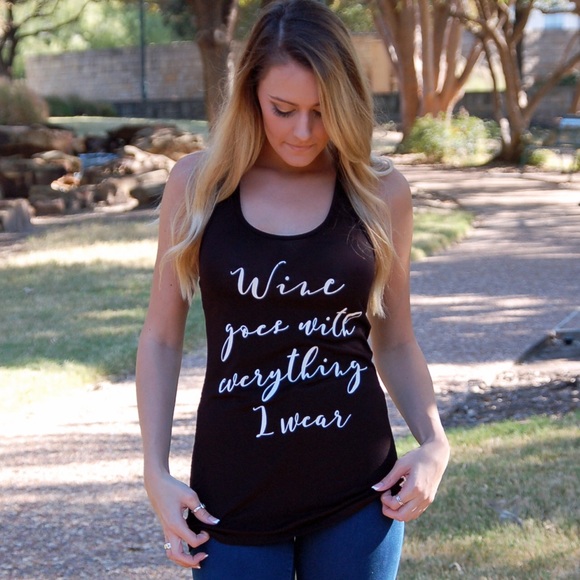 ❗️Last 1! SMALL wine goes with everything tank - Picture 2 of 4