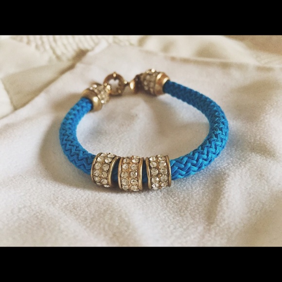 J. Crew Jewelry - ✨J. Crew✨ Blue Rope Bracelet