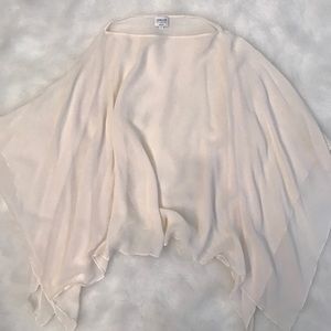 Armani boho poncho style top