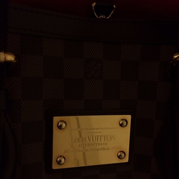 SOLD Authentic Louis Vuitton hampstead MM - Picture 2 of 4