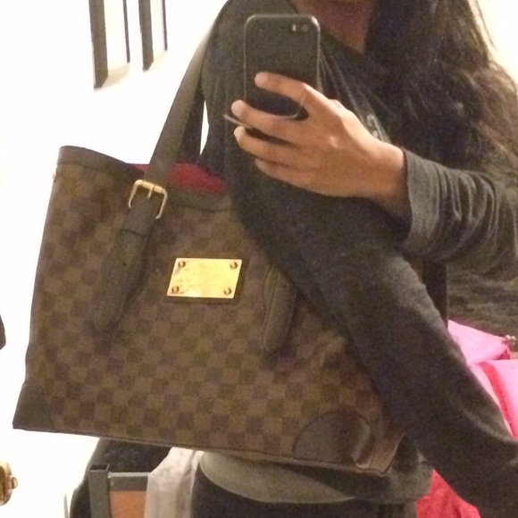 SOLD Authentic Louis Vuitton hampstead MM - Picture 4 of 4