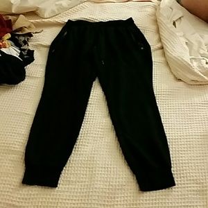 Regular black joggers