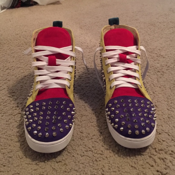 Christian Louboutin Shoes "Lou Spikes Flat"