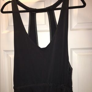 Black one piece FP Beach Jumpsuit