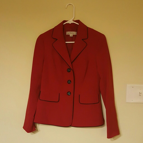 Kasper Red Blazer