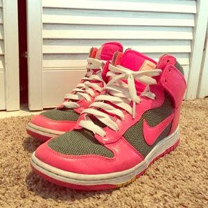 Nike high top dunks