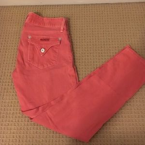 Hudson coral skinny Jeans