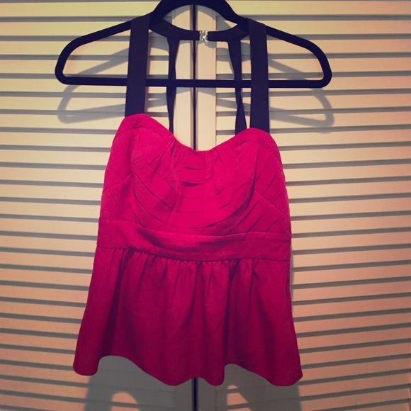 Hot pink top