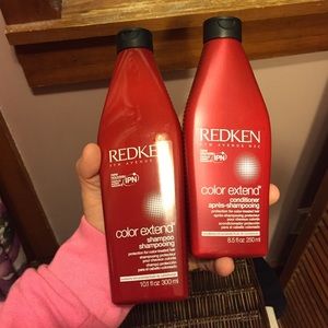 Never used Redken shampoo and conditioner