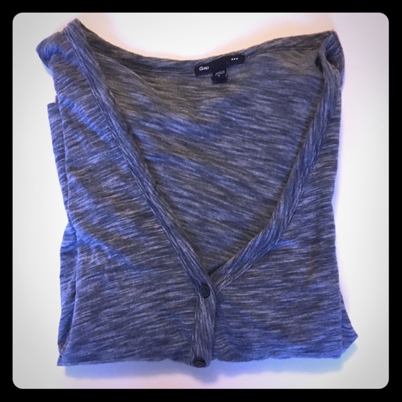 Marbled Gray Gap Cardigan size small - Picture 1 of 3
