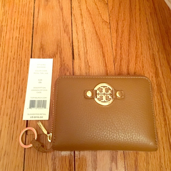 Tory Burch Handbags - NWT Tory Burch Authentic Amanda Zip Coin Case