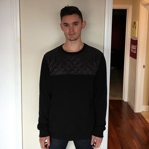 21 Men quilted pattern long sleeve