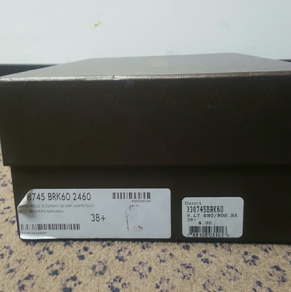 Gucci multi-color metallic heeled sandals - Picture 4 of 4