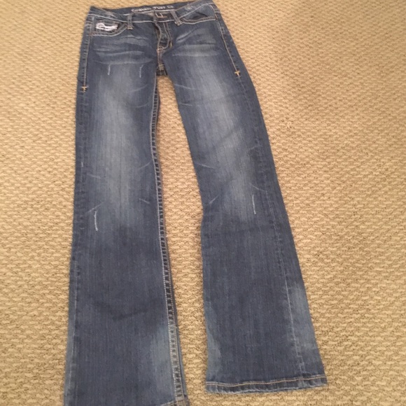 Cowgirl Tuff Boot Cut Girls Jeans - Picture 3 of 4