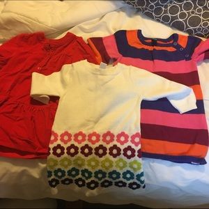 Set of 3 Old Navy 12-18 month dresses