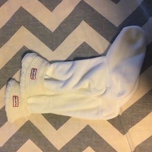 Hunter Tall Cable Knit Cuff Welly Boot Socks