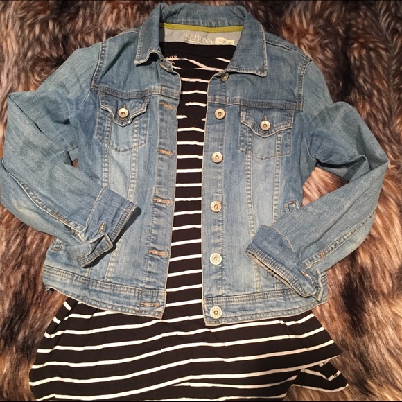 Merona Light Wash Denim Jacket