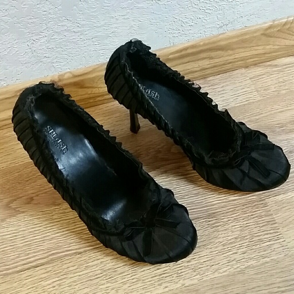 Splash fashion footwear Shoes Splash Fashion Fancy Bow Heels Shoes