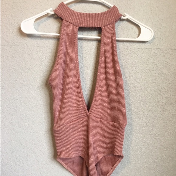 Fashion Nova Tops - Blush Bodysuit