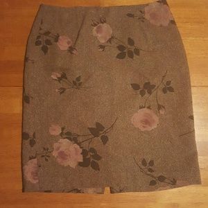 Wool skirt for winter