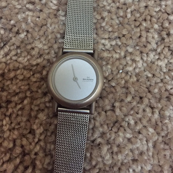 skagen silver watch