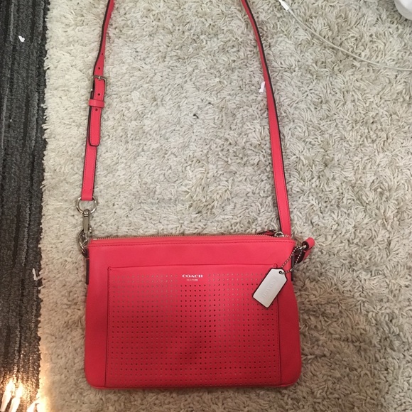 Leather Coach satchel