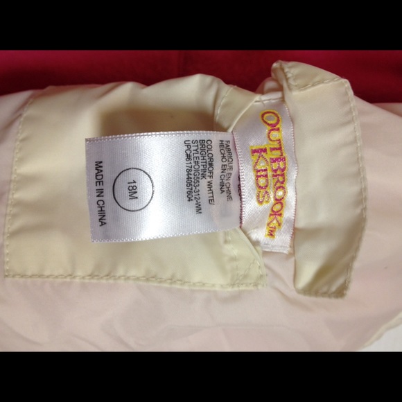 Jackets & Coats - Outbrook kids reversible pink white snowsuit 18m Jackets & Coats - Outbrook kids reversible pink white snowsuit 18m