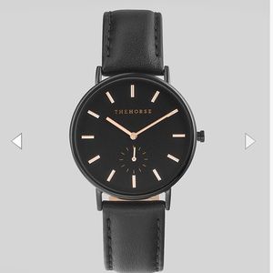 The Horse rose gold and black watch (Authentic)
