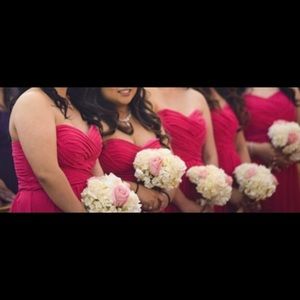 Pink/fuschia Bridesmaid/special occasion dress