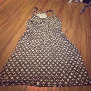 Black&white pattern dress