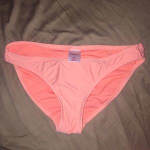 salmon pink bathing suit