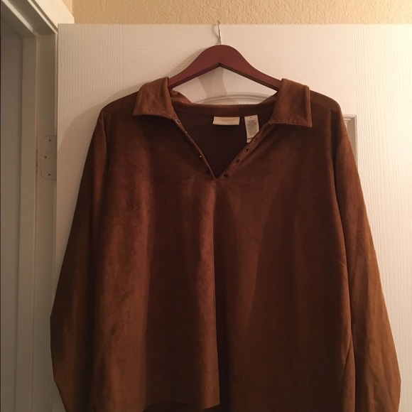 Super comfy suede shirt