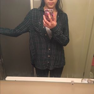 River island plaid shirt
