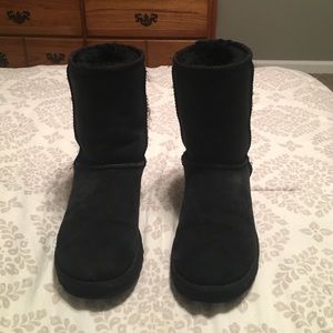 Black Ugg boots size 7