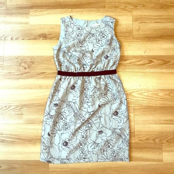 Floral print dress