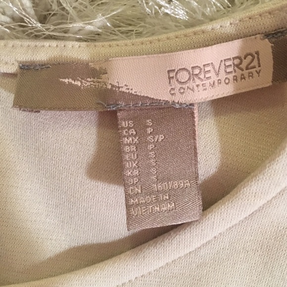 NWOT cream dress with lace detail! - Picture 3 of 5