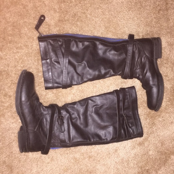 Madden black boots